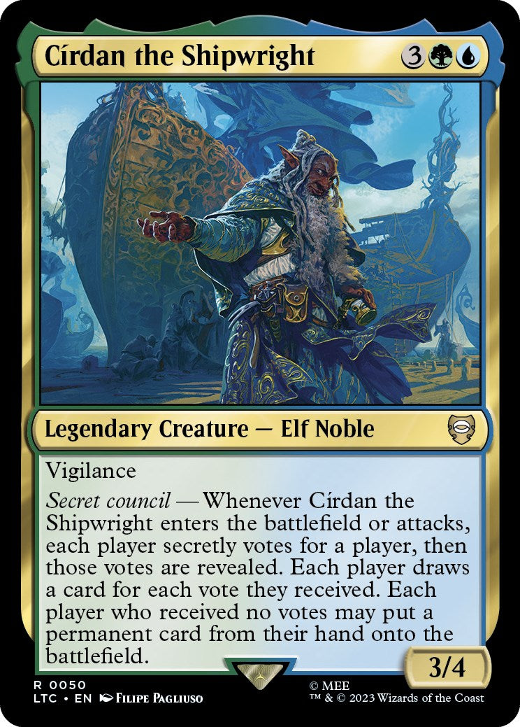 Cirdan the Shipwright [The Lord of the Rings: Tales of Middle-Earth Commander] | Dumpster Cat Games