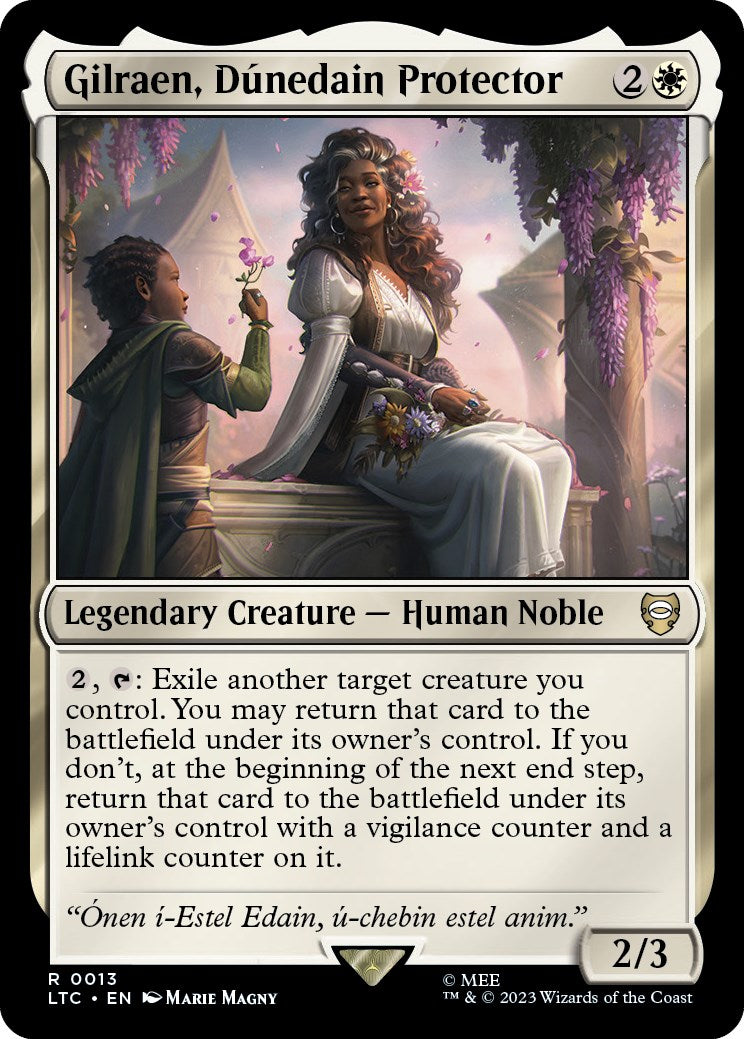 Gilraen, Dunedain Protector [The Lord of the Rings: Tales of Middle-Earth Commander] | Dumpster Cat Games