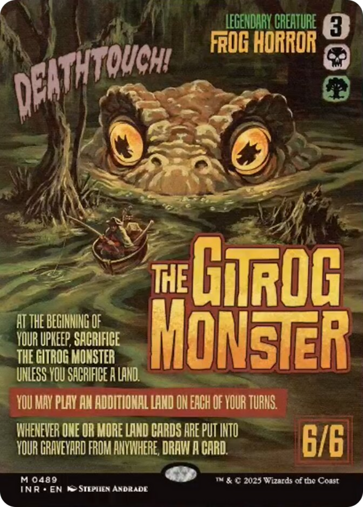 The Gitrog Monster (Showcase) [Innistrad Remastered] | Dumpster Cat Games