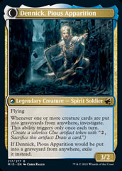 Dennick, Pious Apprentice // Dennick, Pious Apparition [Innistrad: Midnight Hunt] | Dumpster Cat Games
