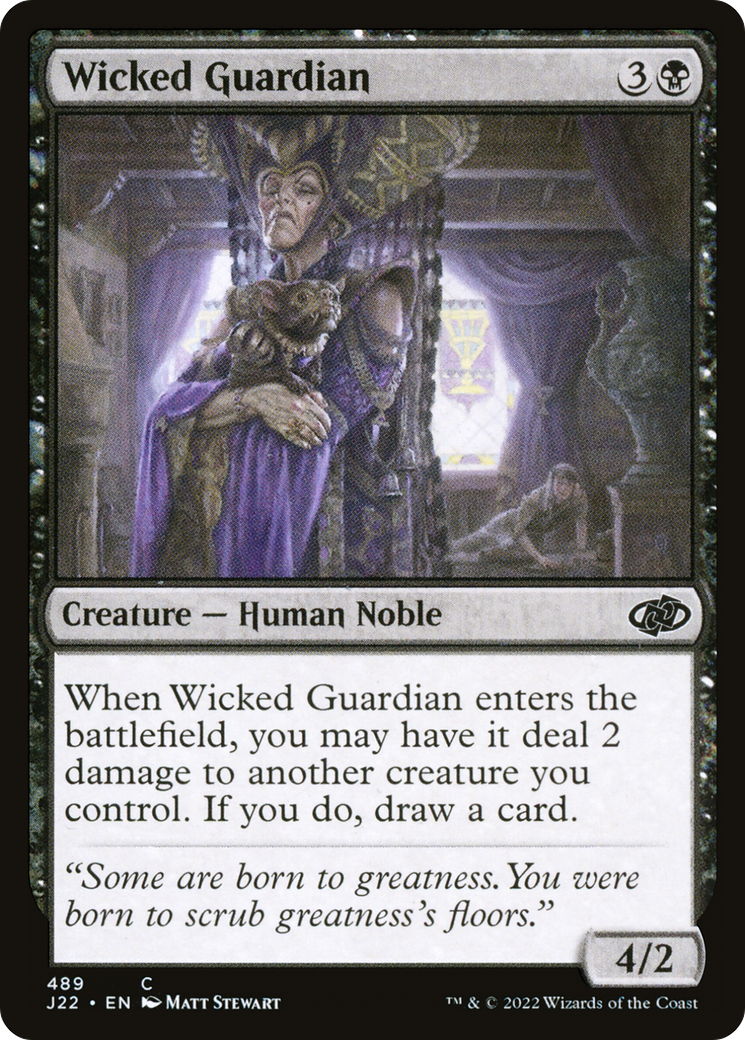 Wicked Guardian [Jumpstart 2022] | Dumpster Cat Games