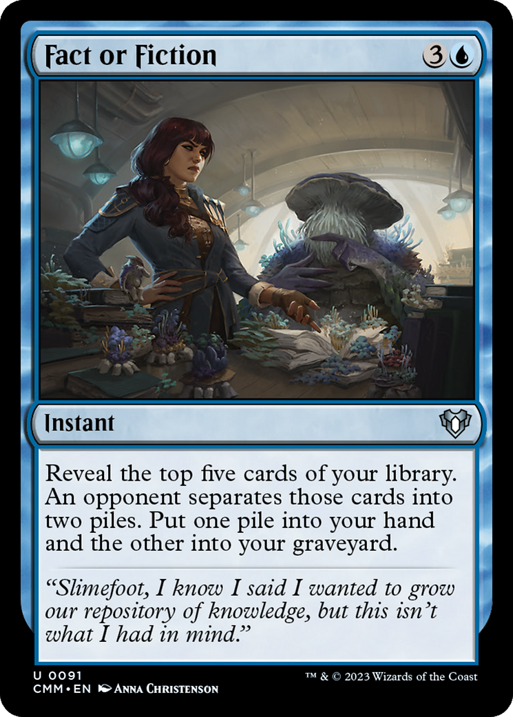 Fact or Fiction [Commander Masters] | Dumpster Cat Games
