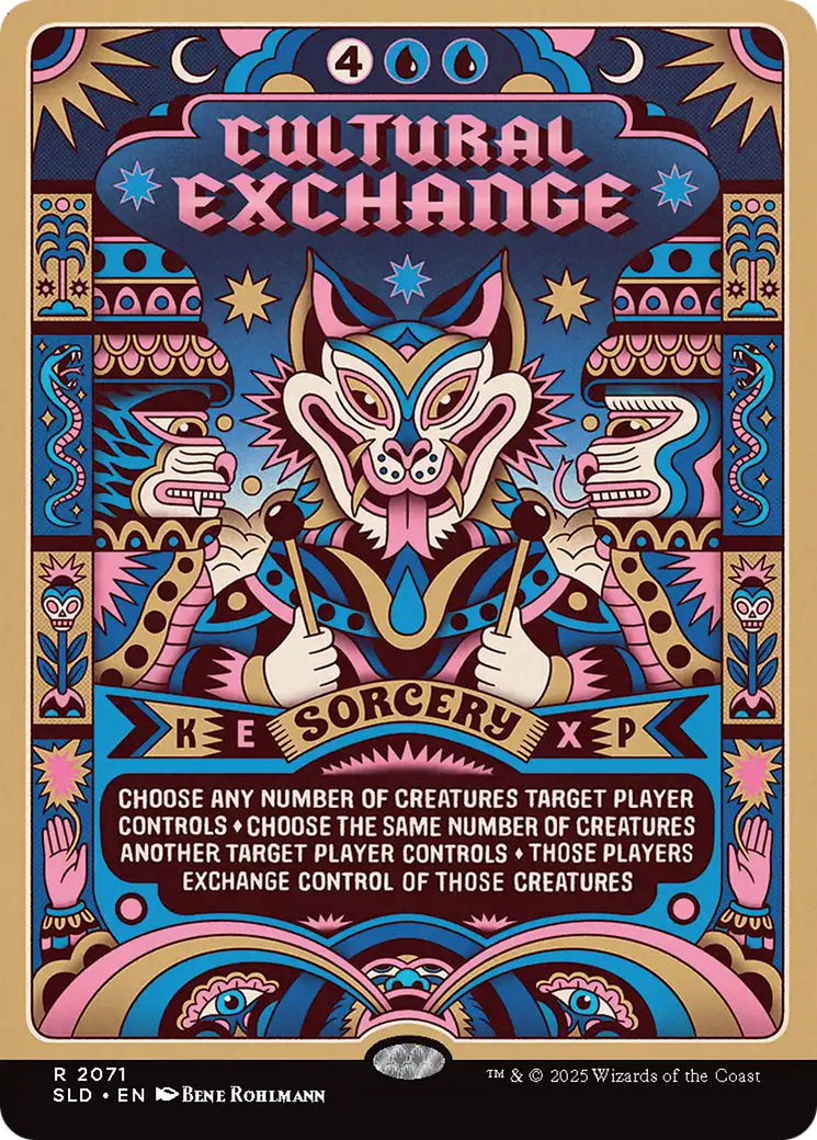 Cultural Exchange (Rainbow Foil) [Secret Lair Drop Series] | Dumpster Cat Games