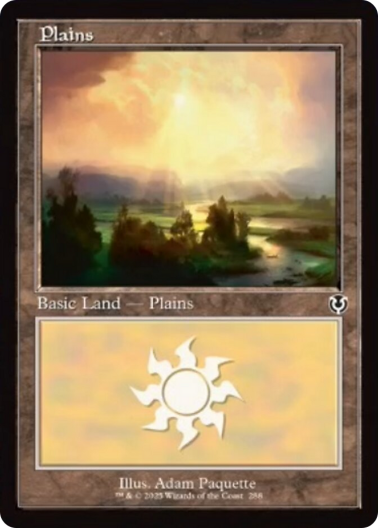 Plains (288) (Retro Frame) [Innistrad Remastered] | Dumpster Cat Games