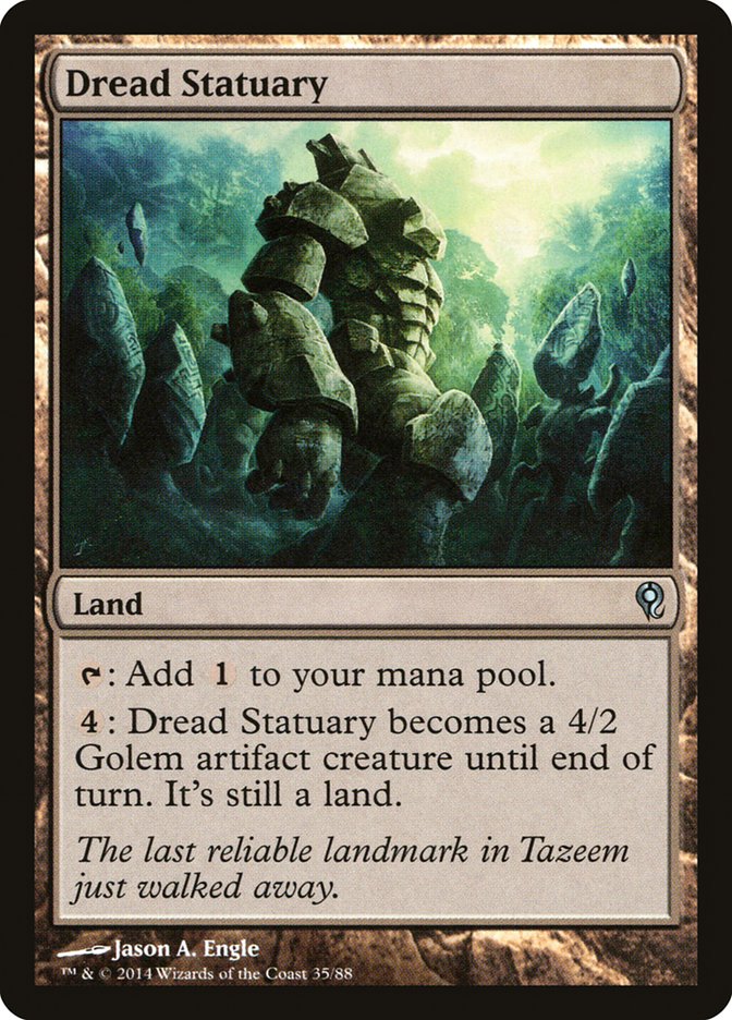 Dread Statuary [Duel Decks: Jace vs. Vraska] | Dumpster Cat Games