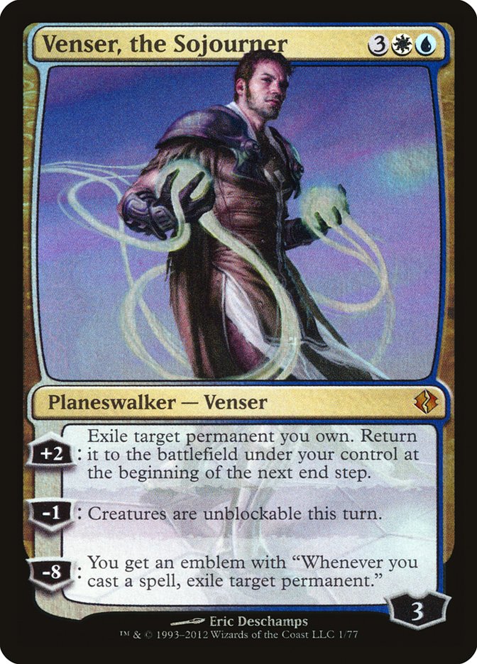 Venser, the Sojourner [Duel Decks: Venser vs. Koth] | Dumpster Cat Games