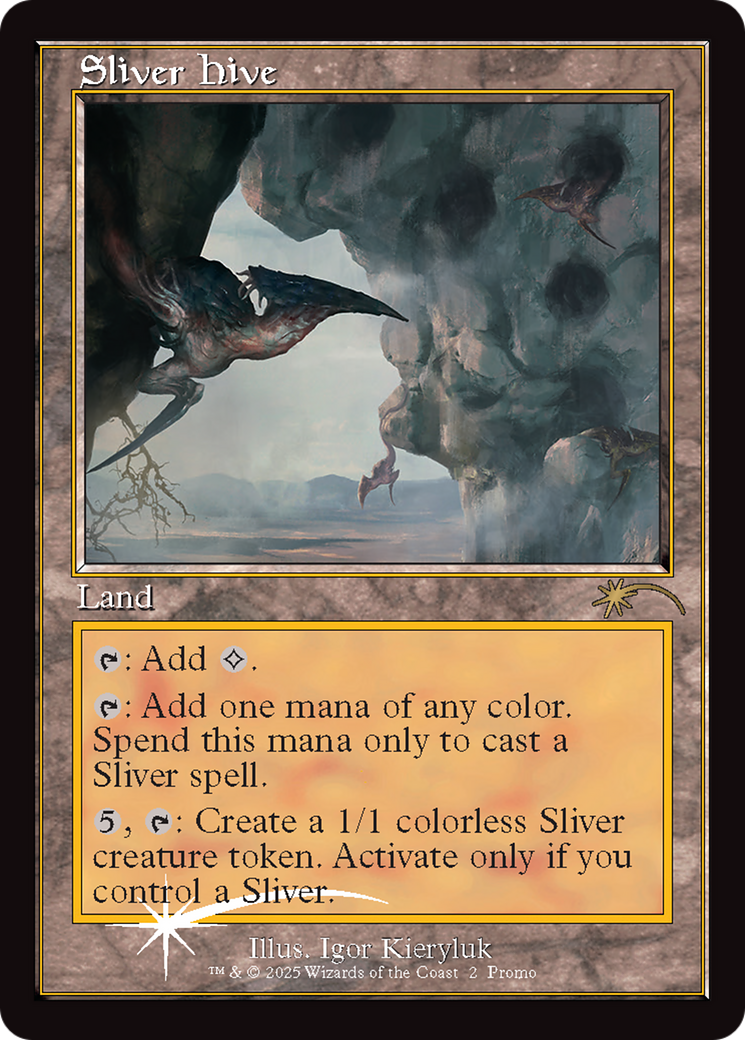 Sliver Hive (Retro Frame) [Secret Lair Drop Series] | Dumpster Cat Games