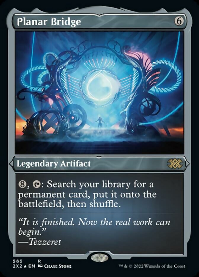 Planar Bridge (Foil Etched) [Double Masters 2022] | Dumpster Cat Games