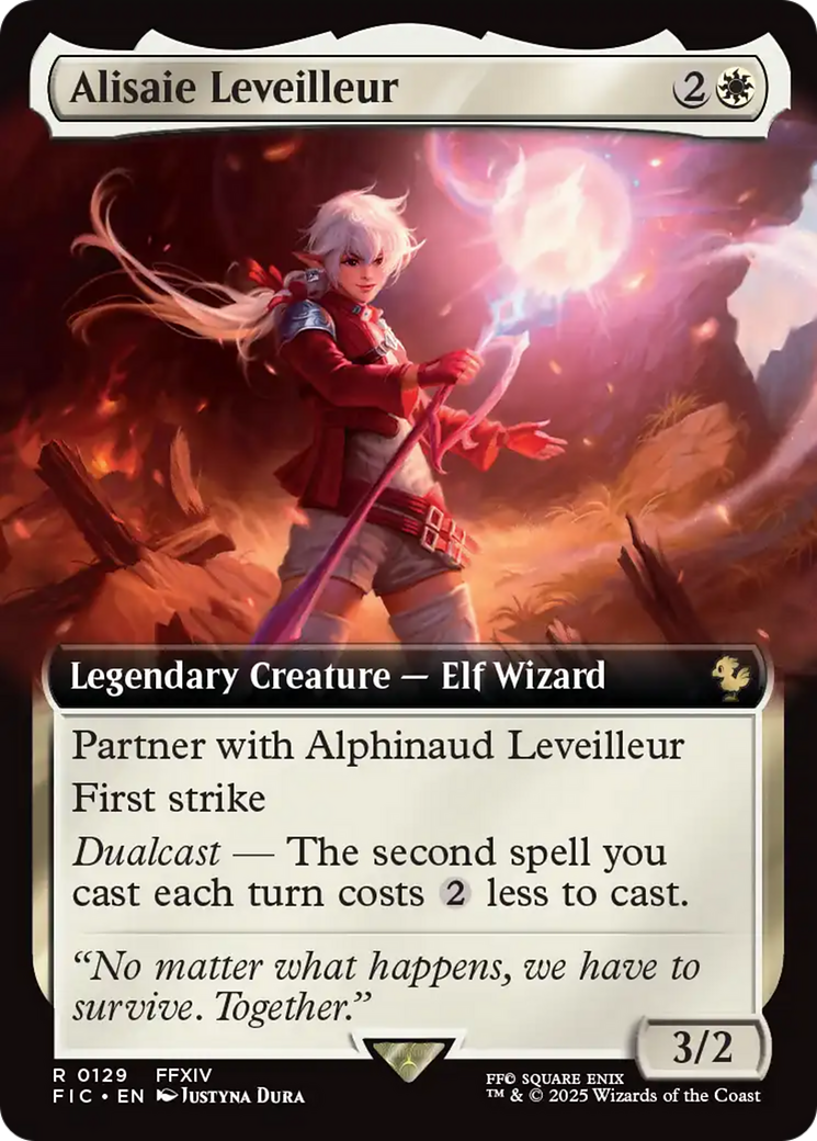 Alisaie Leveilleur (Extended Art) [FINAL FANTASY Commander] | Dumpster Cat Games