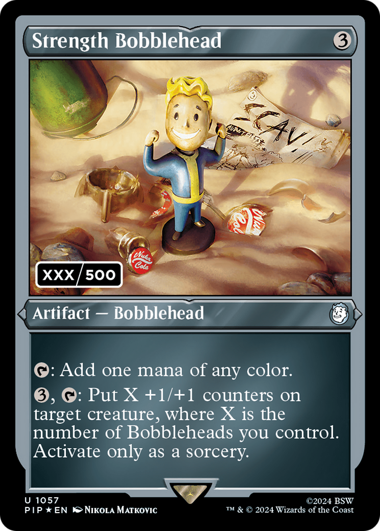 Strength Bobblehead (Serial Numbered) [Fallout] | Dumpster Cat Games