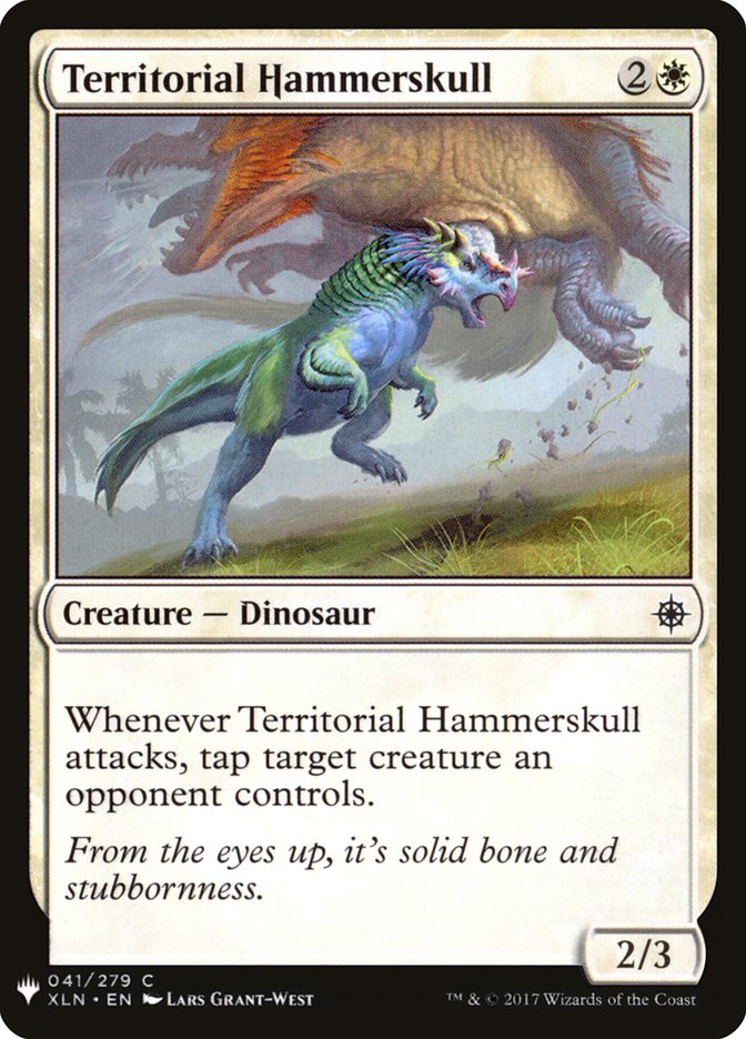 Territorial Hammerskull [Mystery Booster] | Dumpster Cat Games