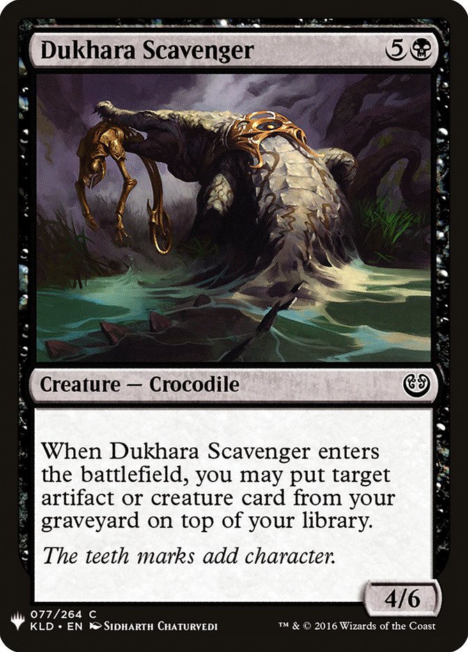 Dukhara Scavenger [Mystery Booster] | Dumpster Cat Games