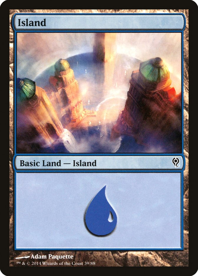 Island (39) [Duel Decks: Jace vs. Vraska] | Dumpster Cat Games