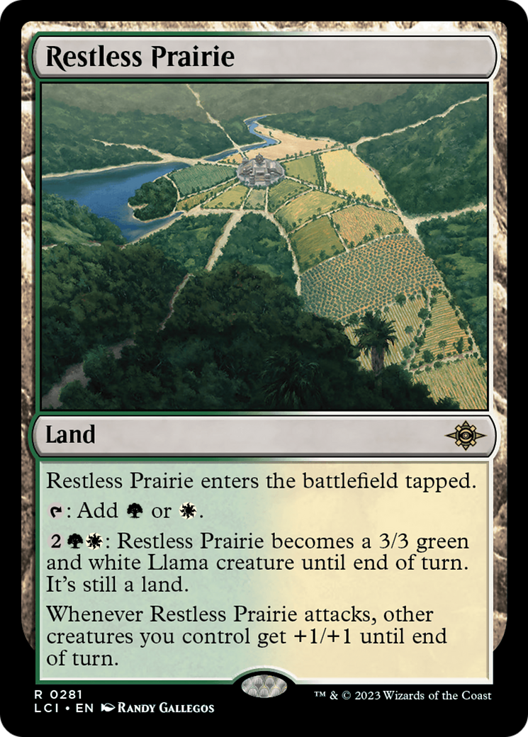 Restless Prairie [The Lost Caverns of Ixalan] | Dumpster Cat Games