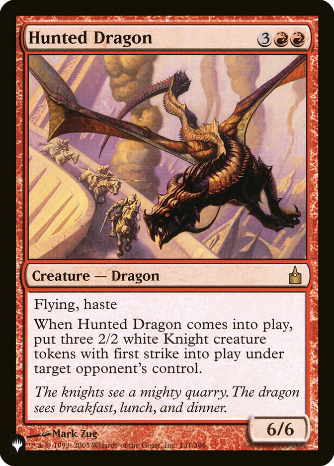 Hunted Dragon [The List] | Dumpster Cat Games