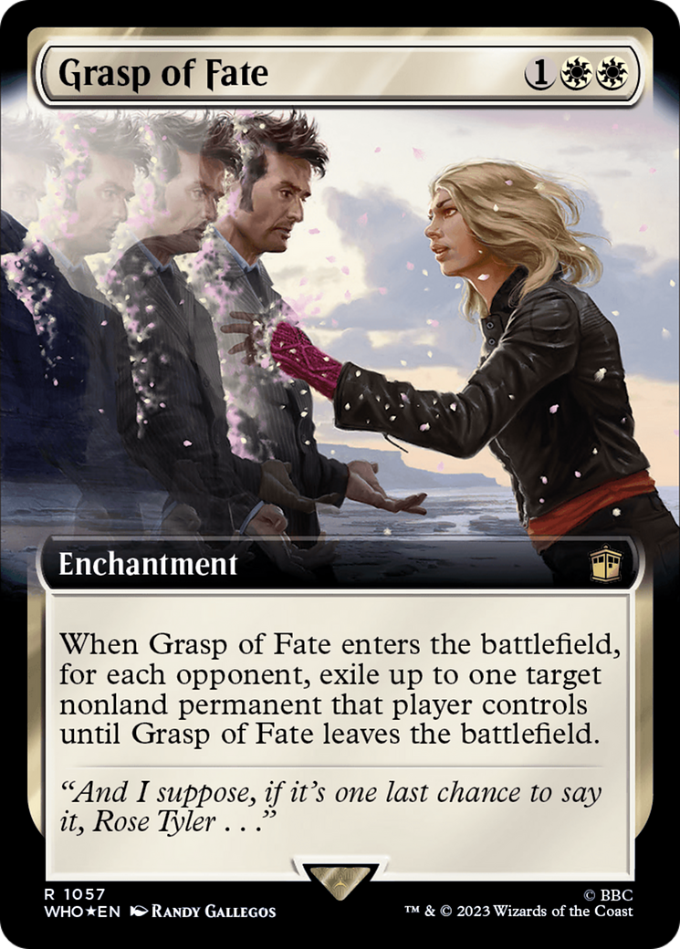 Grasp of Fate (Extended Art) (Surge Foil) [Doctor Who] | Dumpster Cat Games