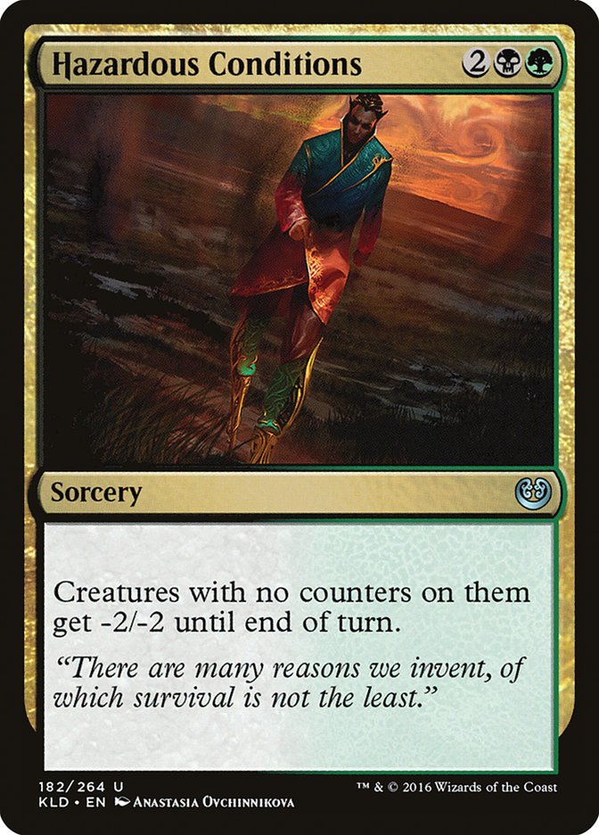 Hazardous Conditions [Kaladesh] | Dumpster Cat Games