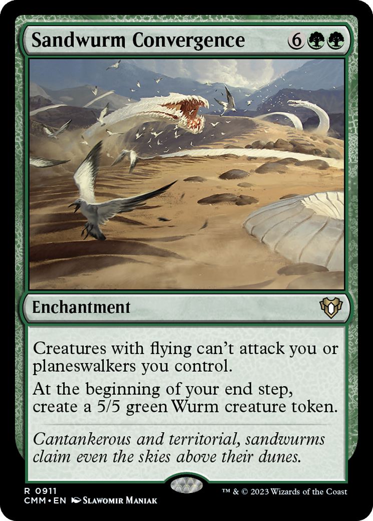 Sandwurm Convergence [Commander Masters] | Dumpster Cat Games