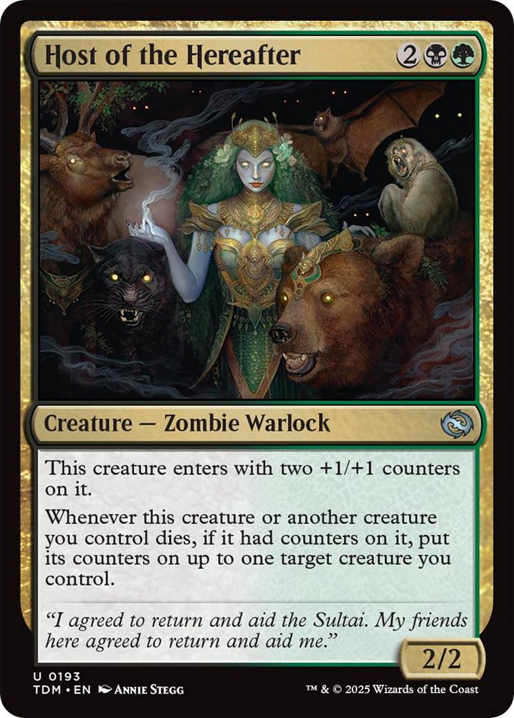Host of the Hereafter [Tarkir: Dragonstorm] | Dumpster Cat Games
