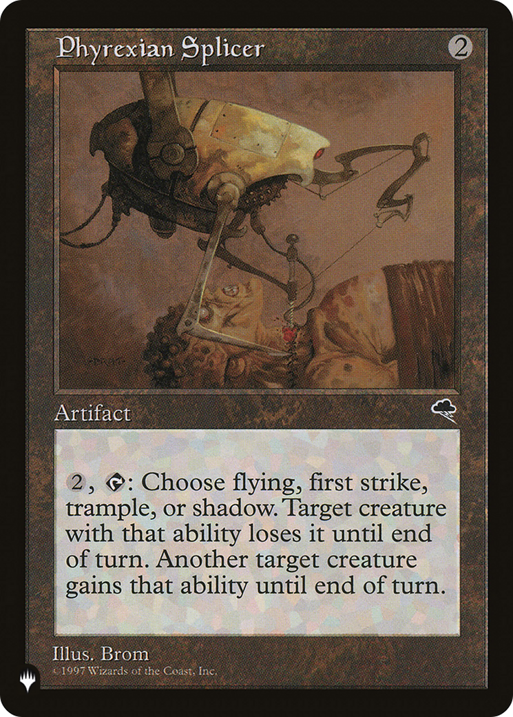 Phyrexian Splicer [The List] | Dumpster Cat Games