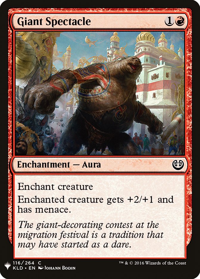 Giant Spectacle [Mystery Booster] | Dumpster Cat Games