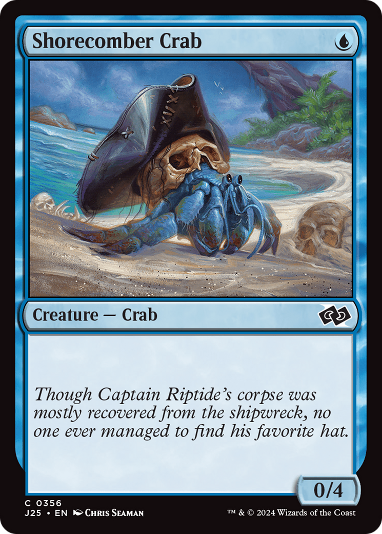 Shorecomber Crab [Foundations Jumpstart] | Dumpster Cat Games