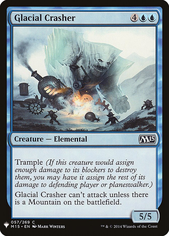 Glacial Crasher [Mystery Booster] | Dumpster Cat Games