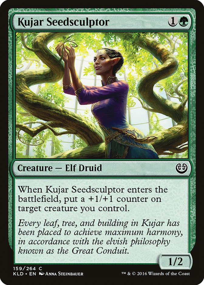 Kujar Seedsculptor [Kaladesh] | Dumpster Cat Games