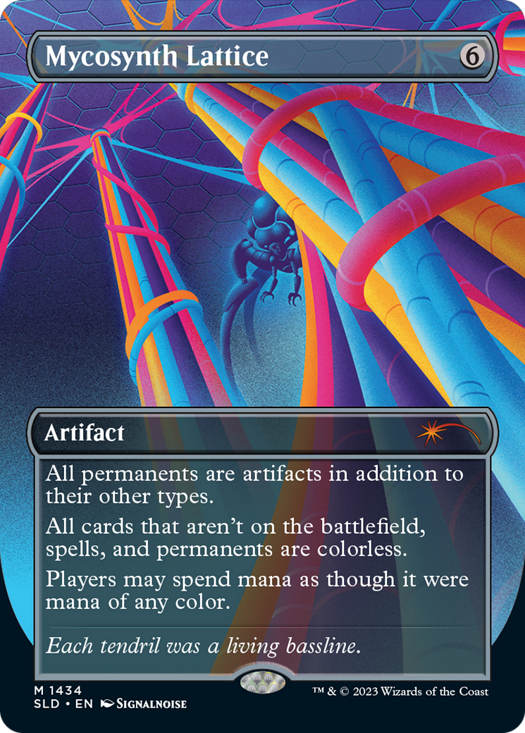 Mycosynth Lattice (Rainbow Foil) [Secret Lair Drop Series] | Dumpster Cat Games