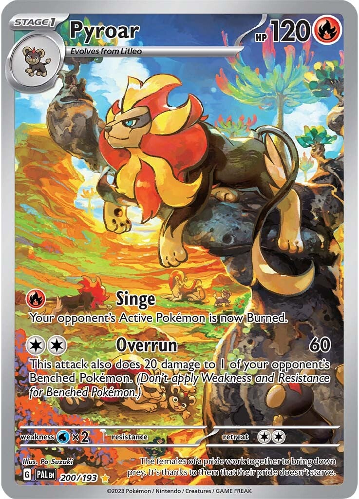 Pyroar (200/193) [Scarlet & Violet: Paldea Evolved] | Dumpster Cat Games