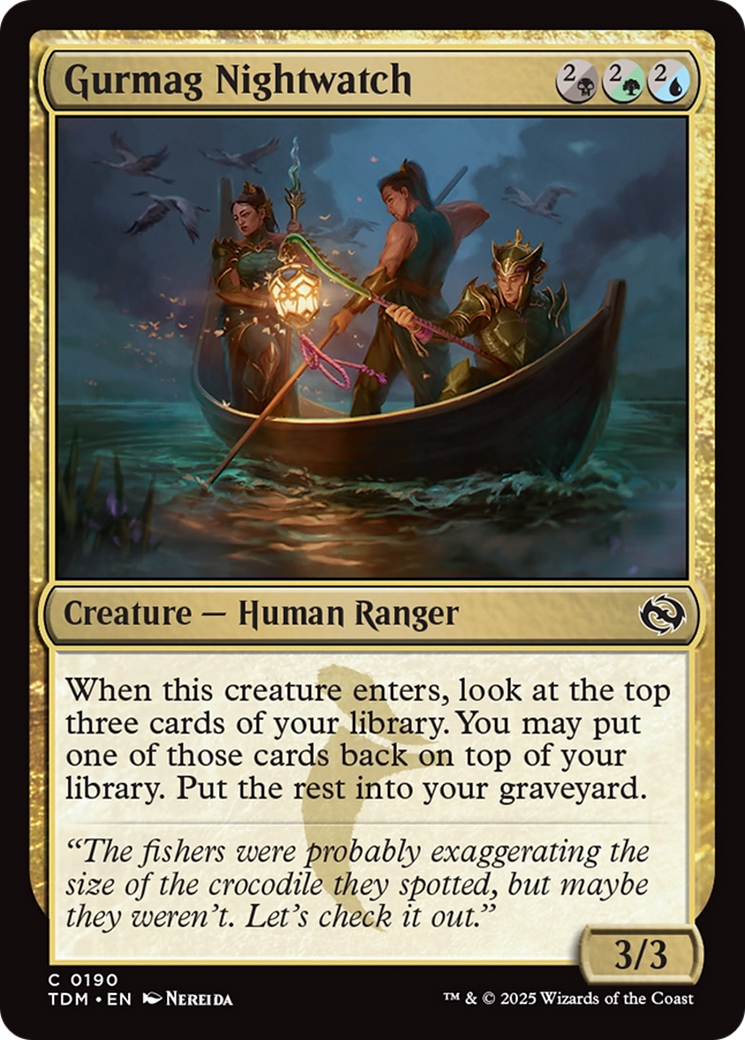 Gurmag Nightwatch [Tarkir: Dragonstorm] | Dumpster Cat Games