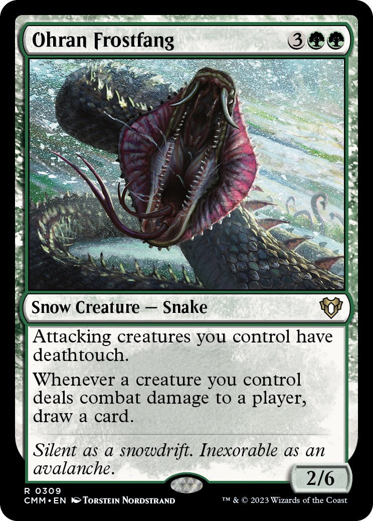 Ohran Frostfang [Commander Masters] | Dumpster Cat Games