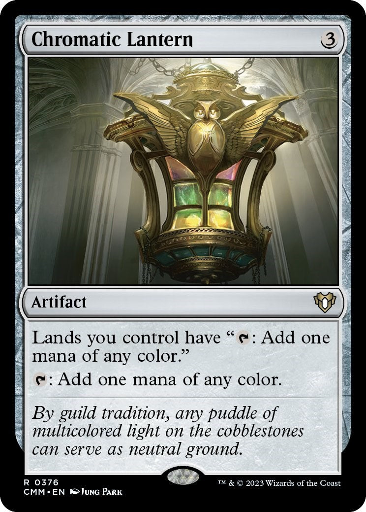 Chromatic Lantern [Commander Masters] | Dumpster Cat Games