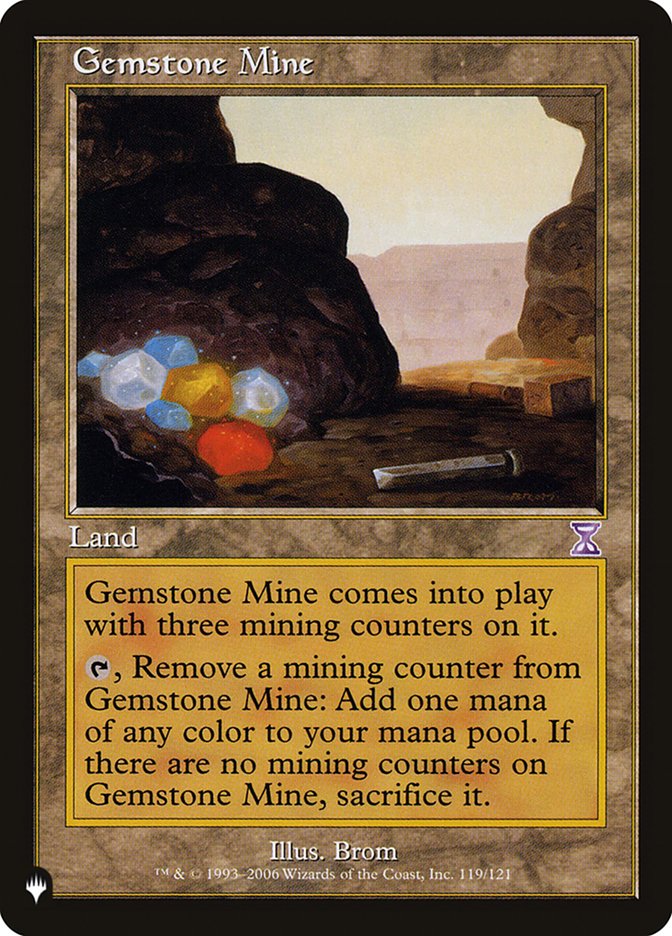 Gemstone Mine [The List] | Dumpster Cat Games