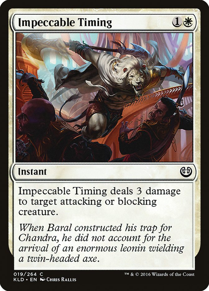 Impeccable Timing [Kaladesh] | Dumpster Cat Games