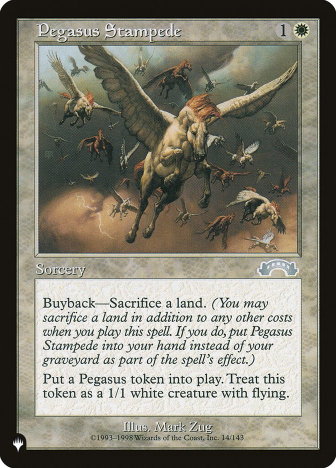 Pegasus Stampede [The List] | Dumpster Cat Games
