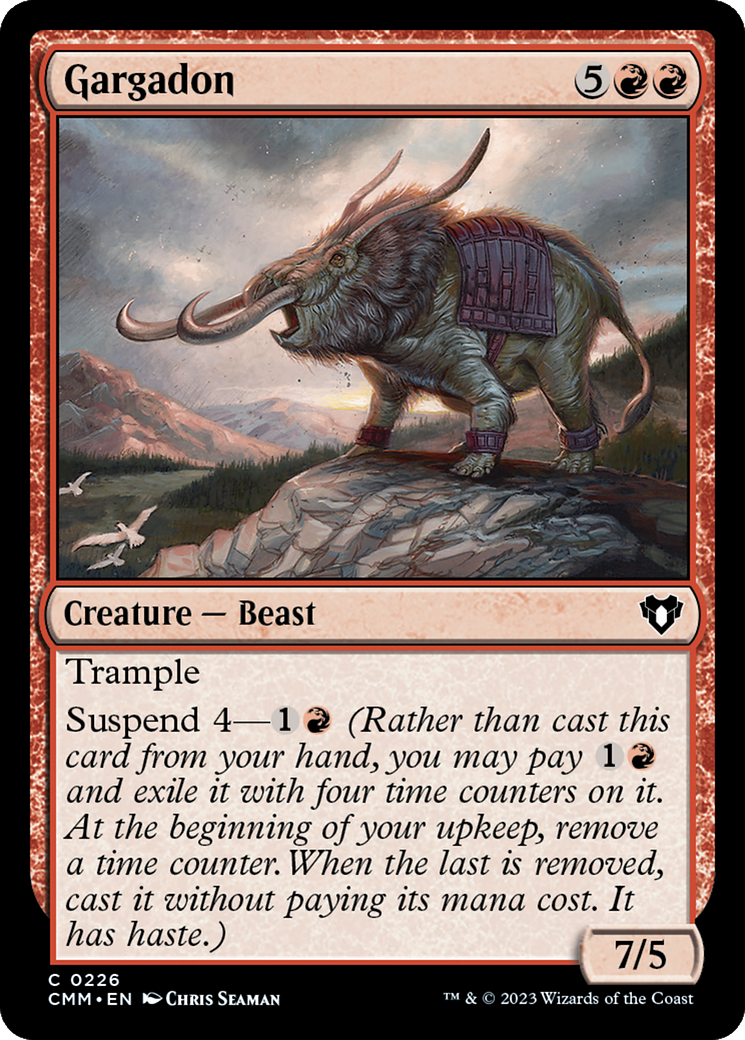Gargadon [Commander Masters] | Dumpster Cat Games