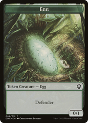 Treasure // Egg Double-Sided Token [Secret Lair Drop Series] | Dumpster Cat Games