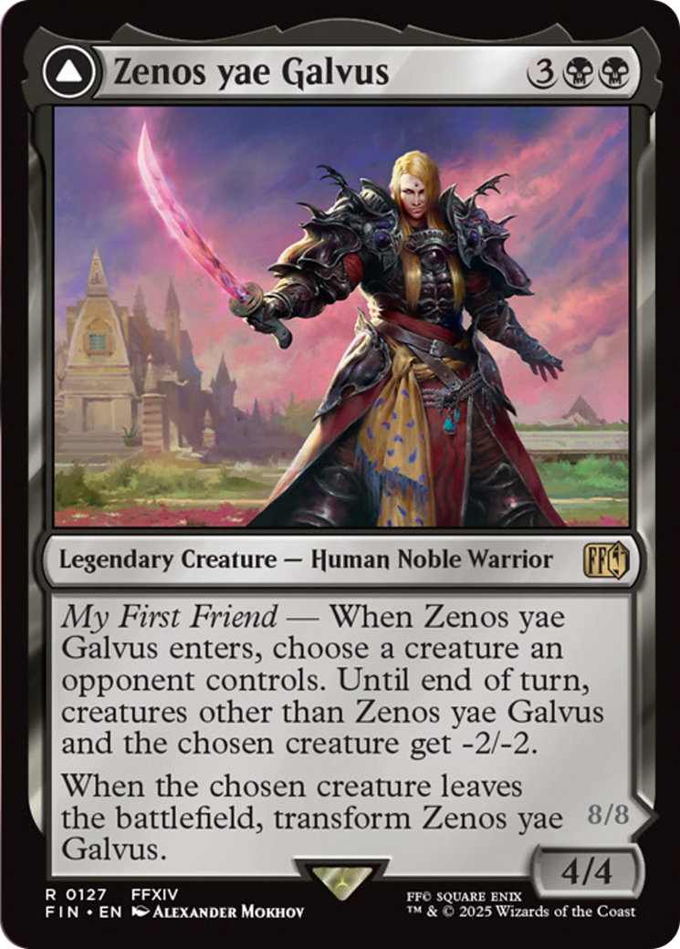 Zenos yae Galvus // Shinryu, Transcendent Rival [FINAL FANTASY] | Dumpster Cat Games