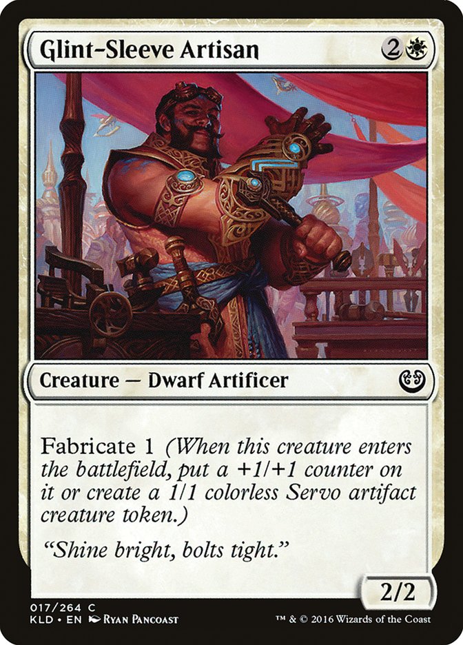 Glint-Sleeve Artisan [Kaladesh] | Dumpster Cat Games