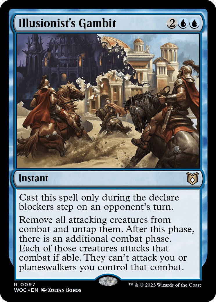 Illusionist's Gambit [Wilds of Eldraine Commander] | Dumpster Cat Games