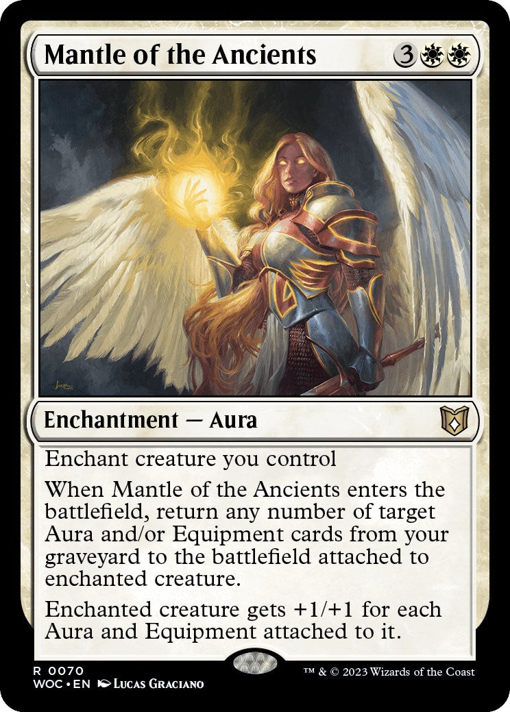 Mantle of the Ancients [Wilds of Eldraine Commander] | Dumpster Cat Games