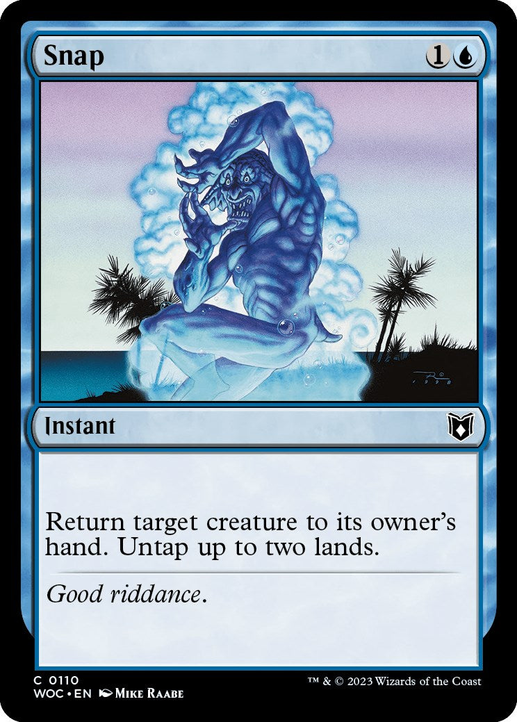 Snap [Wilds of Eldraine Commander] | Dumpster Cat Games