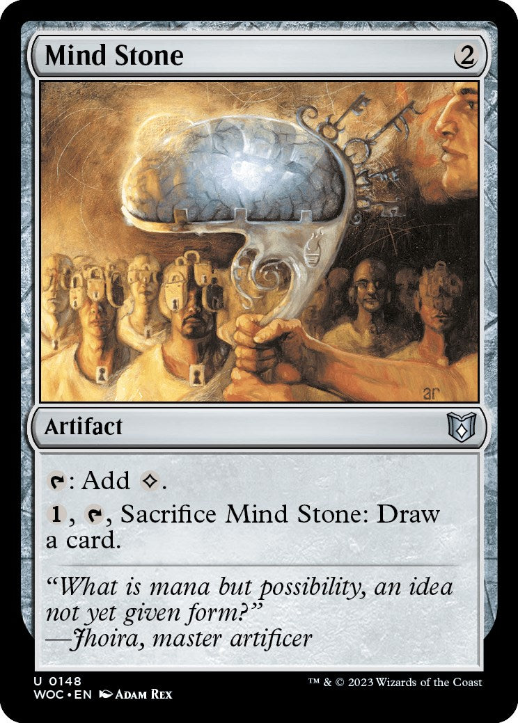 Mind Stone [Wilds of Eldraine Commander] | Dumpster Cat Games