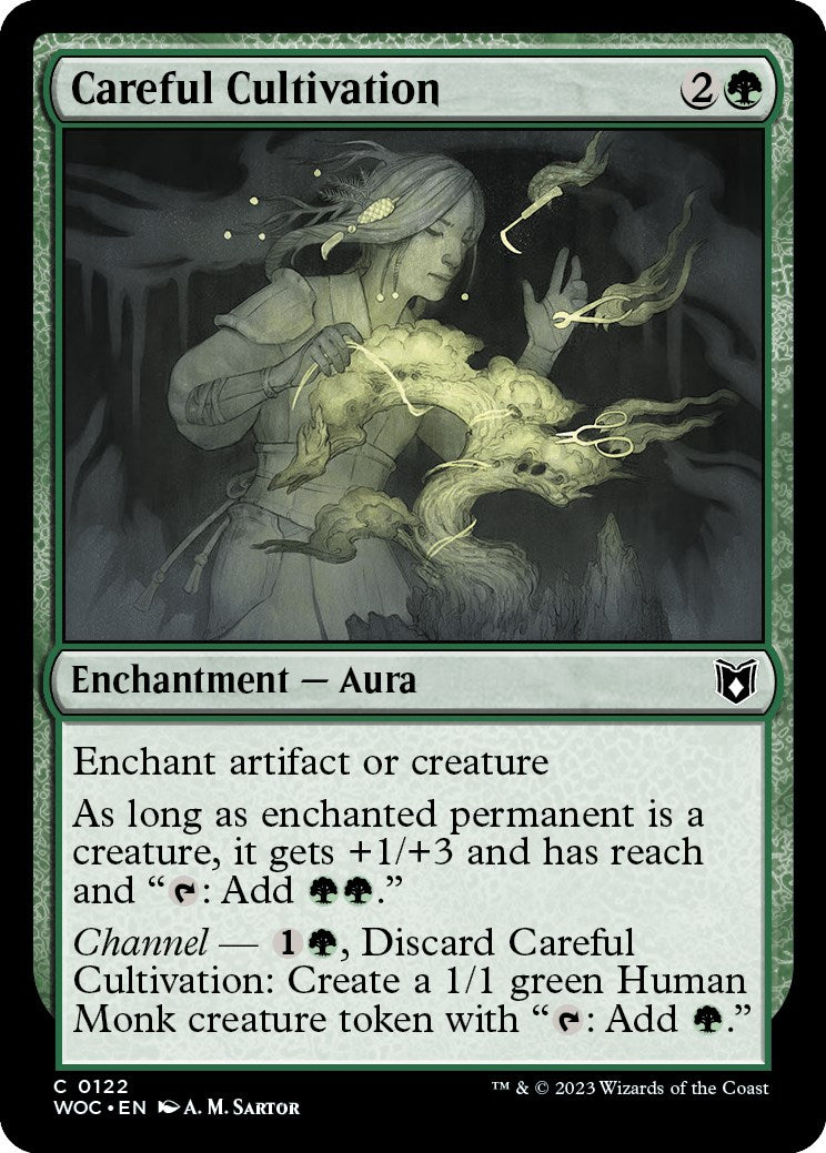 Careful Cultivation [Wilds of Eldraine Commander] | Dumpster Cat Games