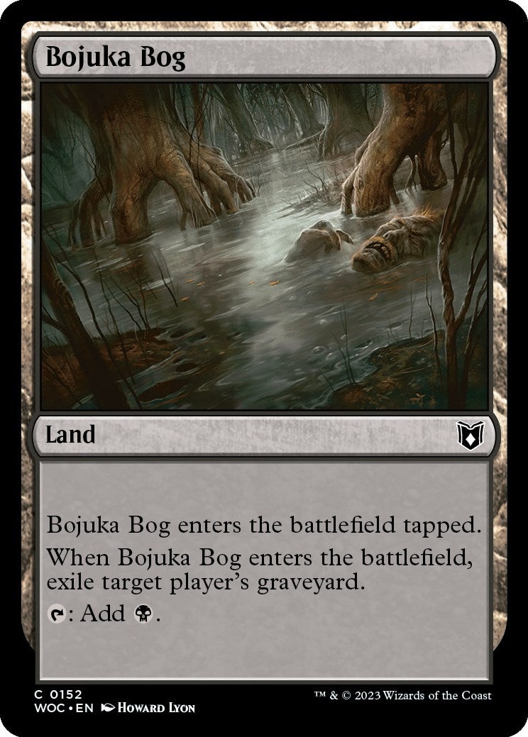 Bojuka Bog [Wilds of Eldraine Commander] | Dumpster Cat Games