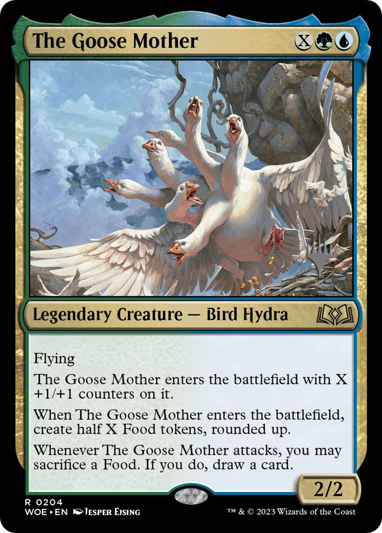 The Goose Mother (Promo Pack) [Wilds of Eldraine Promos] | Dumpster Cat Games