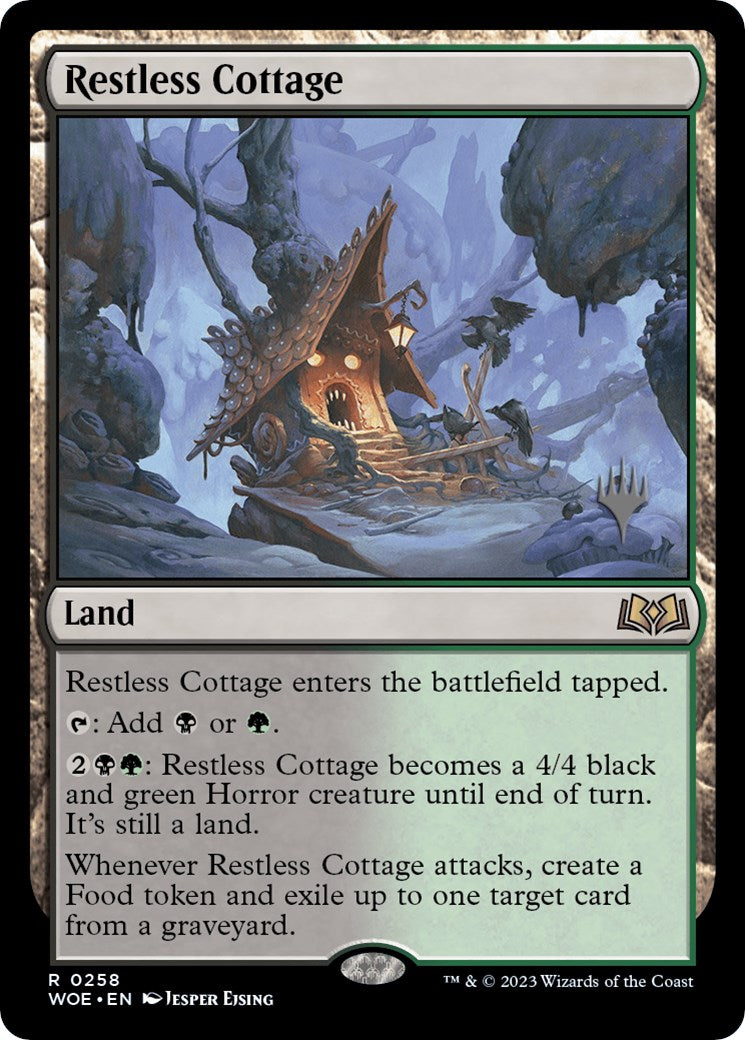 Restless Cottage (Promo Pack) [Wilds of Eldraine Promos] | Dumpster Cat Games