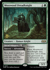 Mosswood Dreadknight // Dread Whispers (Promo Pack) [Wilds of Eldraine Promos] | Dumpster Cat Games
