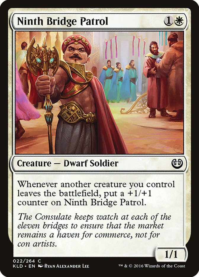 Ninth Bridge Patrol [Kaladesh] | Dumpster Cat Games